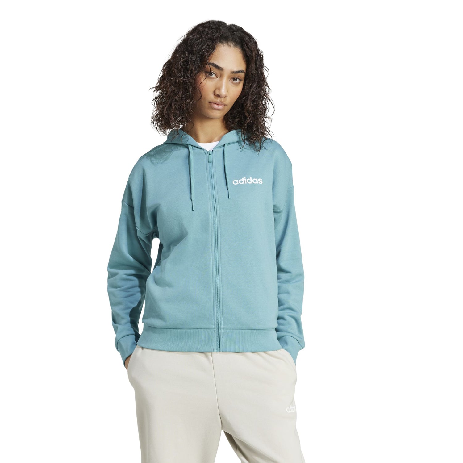 Felpa Essentials Linear Donna - JY4895