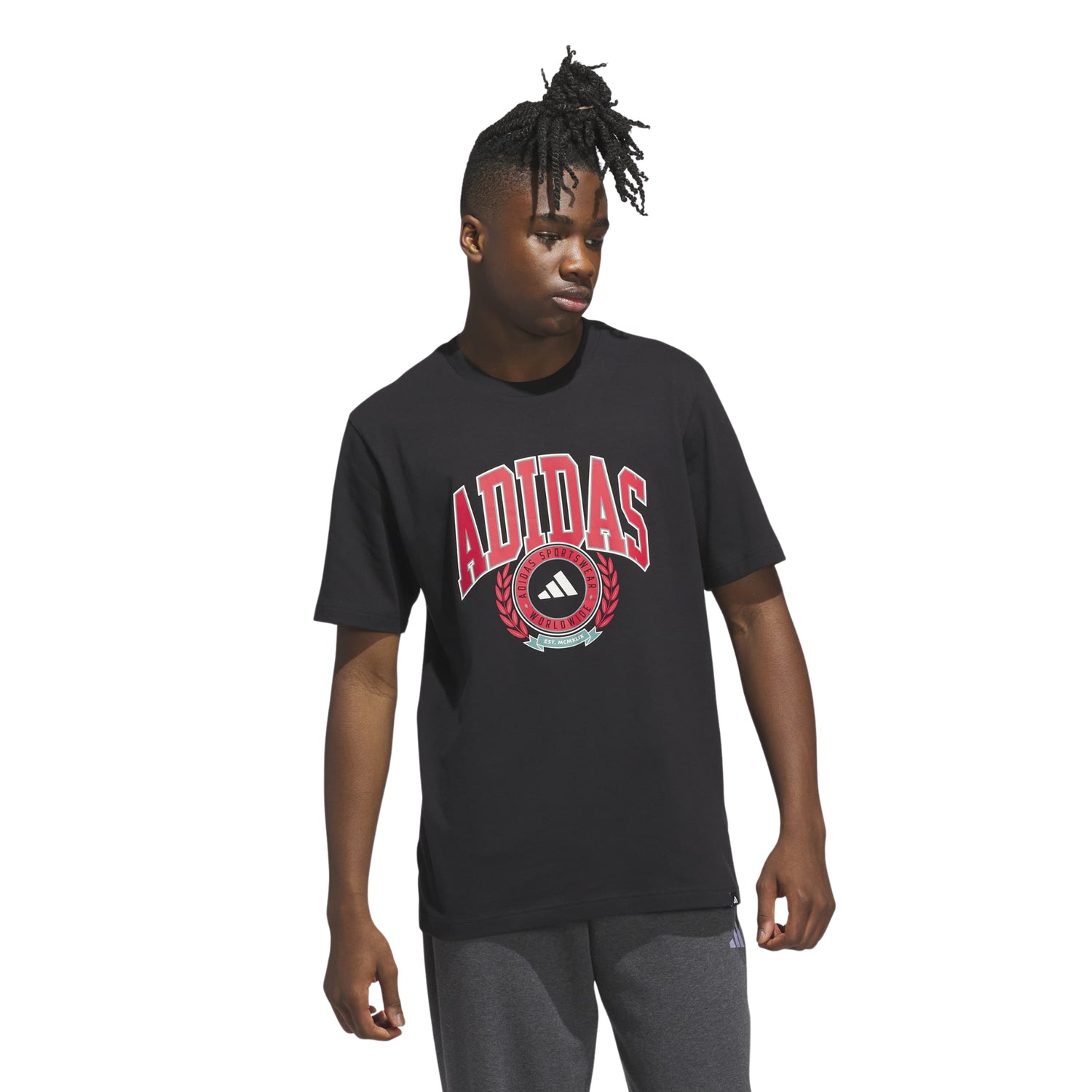 T-shirt Varsity Crest Graphic Uomo - JV8443