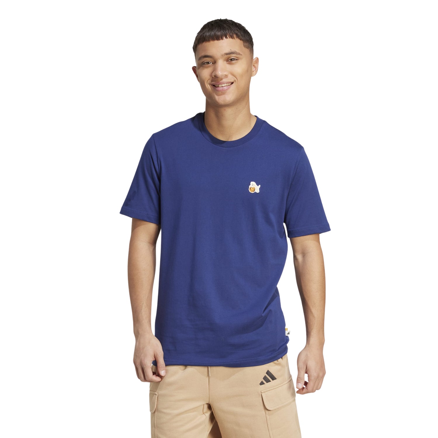 T-shirt Dog Hoop Patch Graphic Uomo - JZ7446