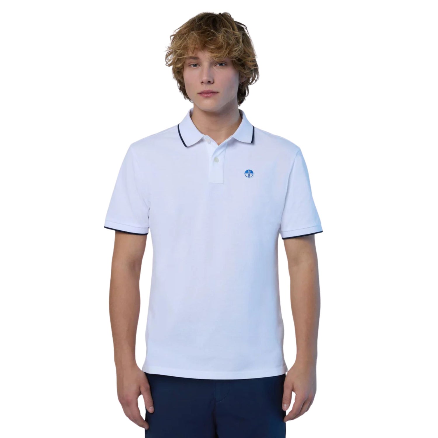 Polo Shirt Collar Print Uomo - 692452