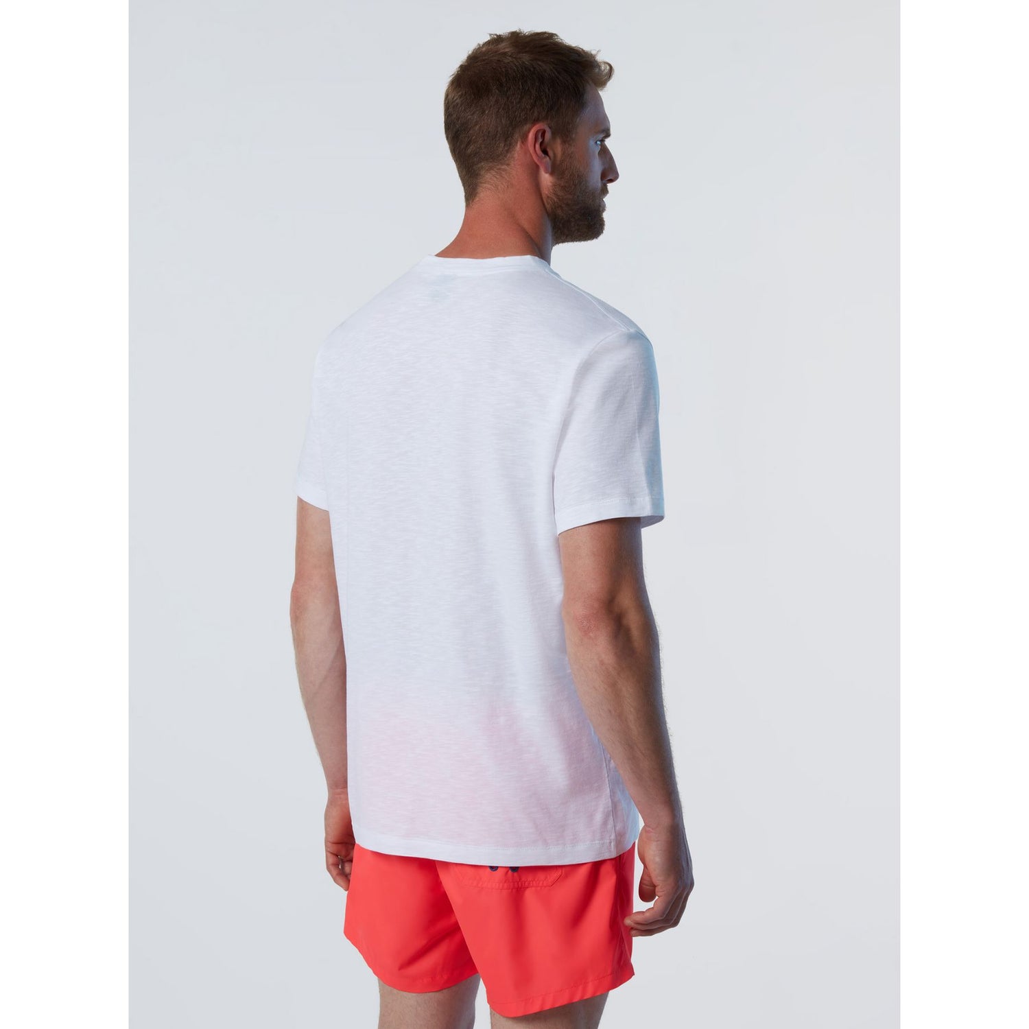 692985 SLUB T SHIRT SHORT SLEEVE SUMMER Uomo NORTH SAILS