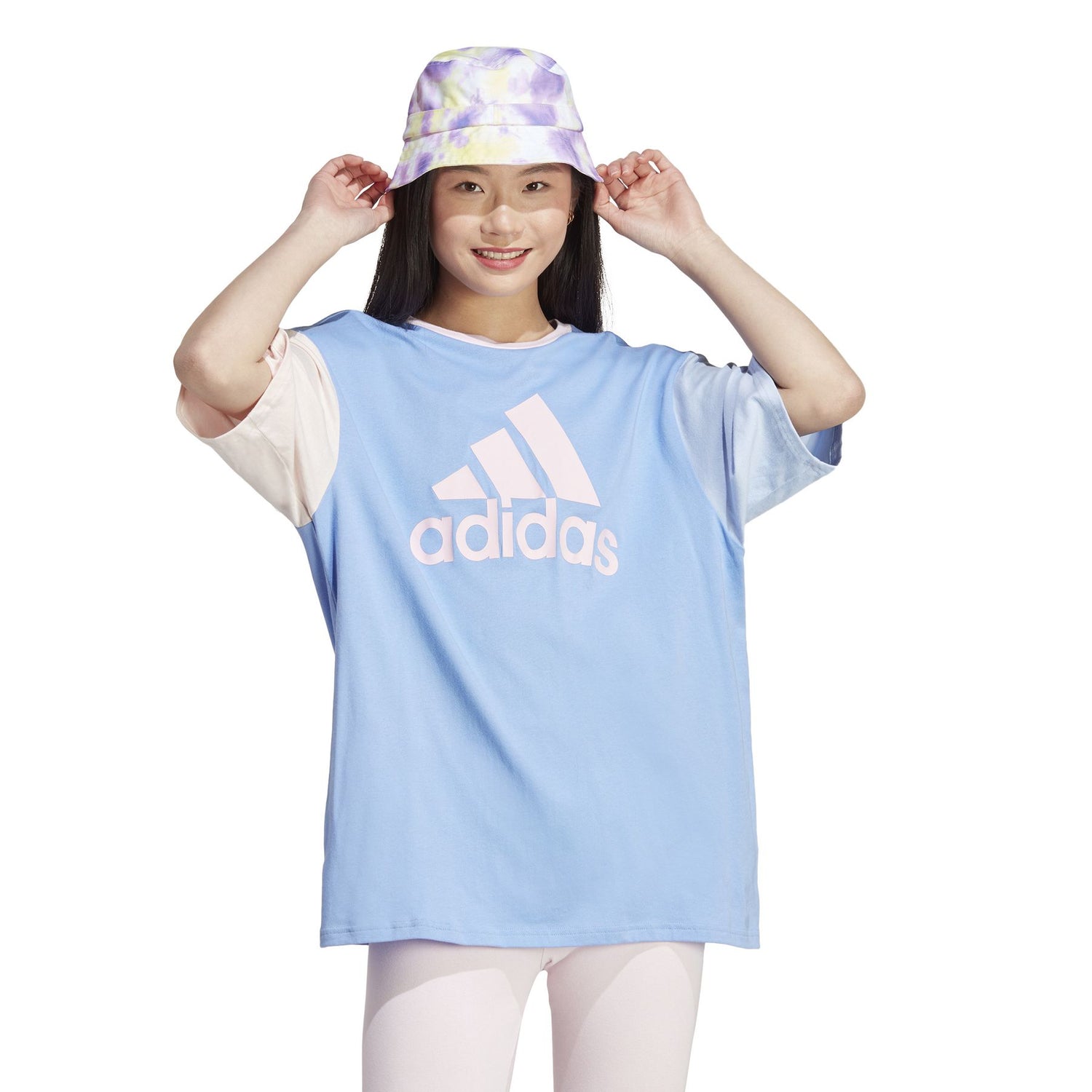 IC9859 W BL BF TEE Donna Adidas T-SHIRT