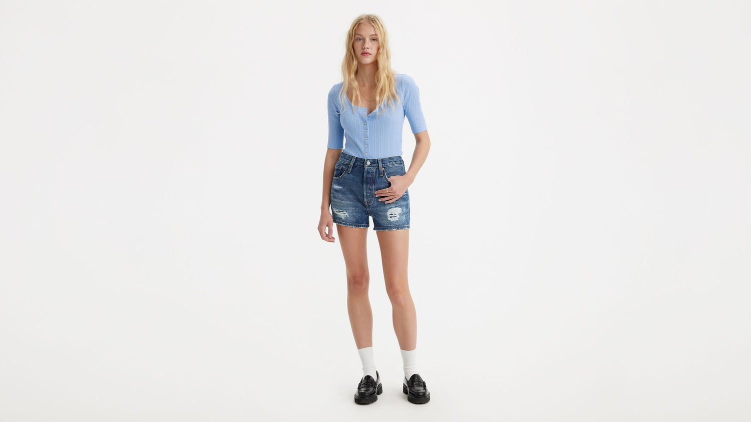 56327 501 ORIGINAL SHORT Donna LEVI'S SHORT