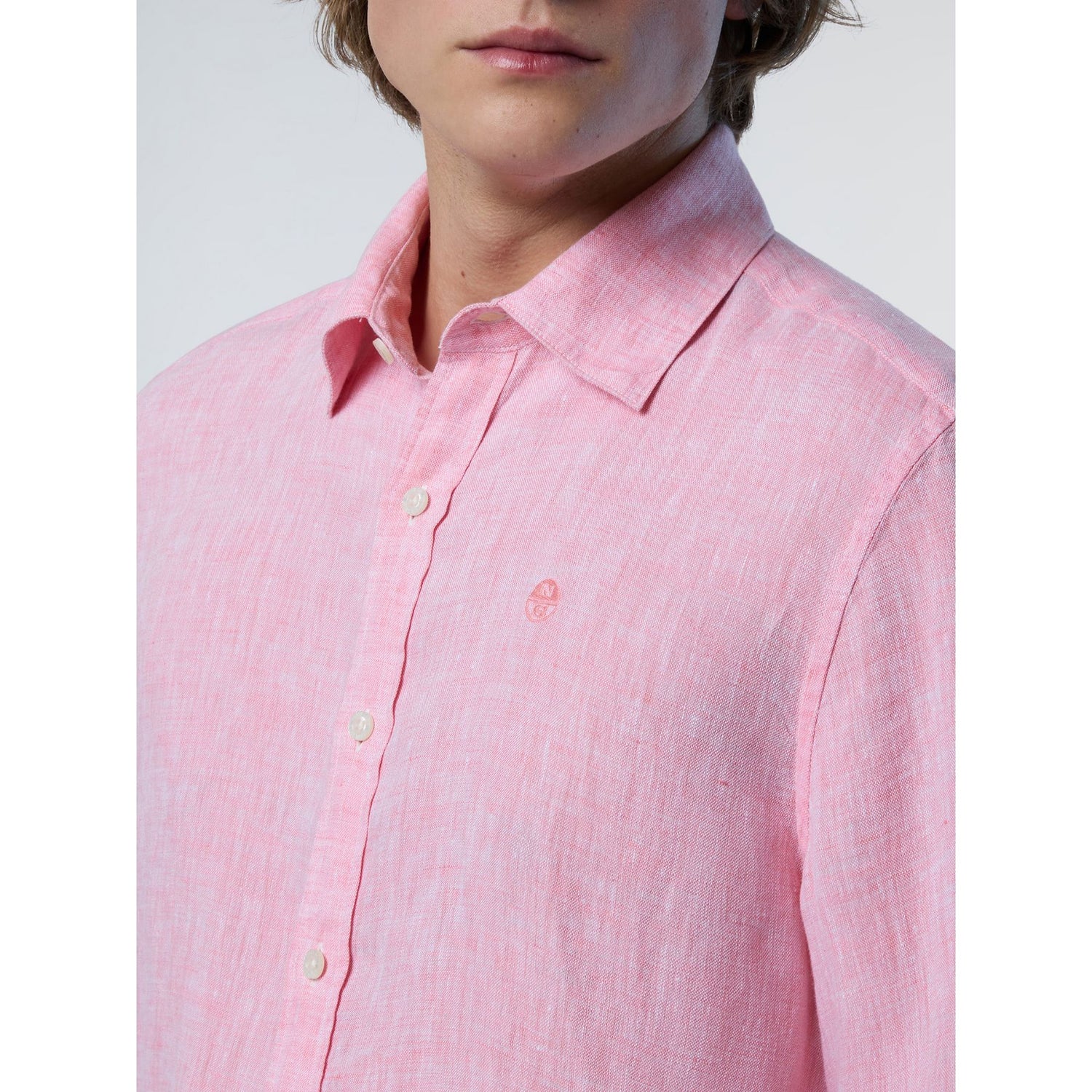 664300 SHIRT LONG SLEEVE APREAD COLLAR Uomo NORTH SAILS