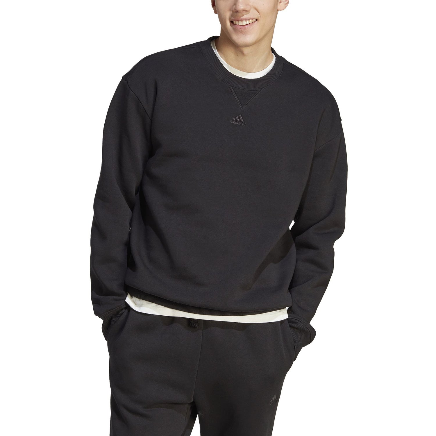 IJ6903 M ALL SZN SWT Uomo Adidas FELPA