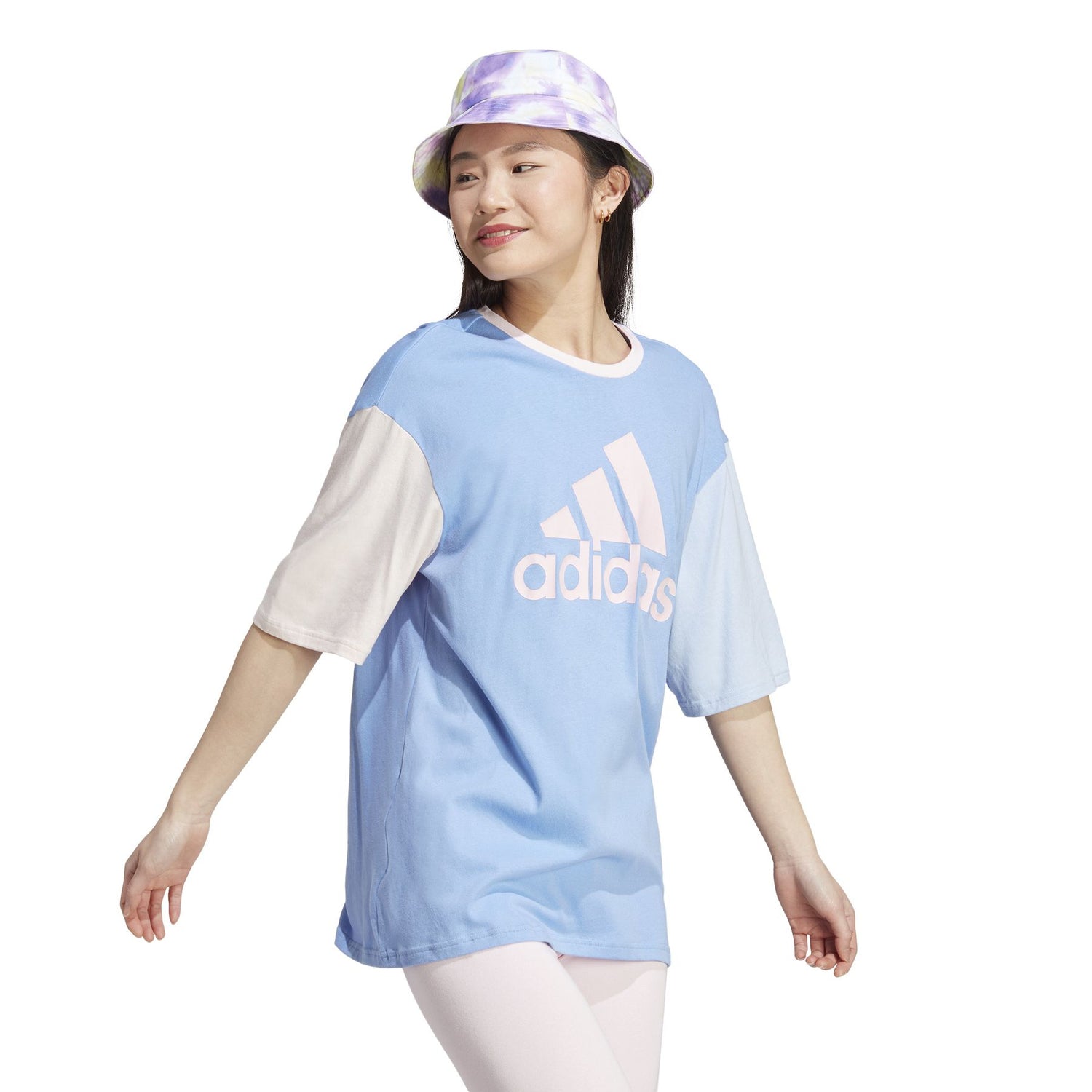 IC9859 W BL BF TEE Donna Adidas T-SHIRT