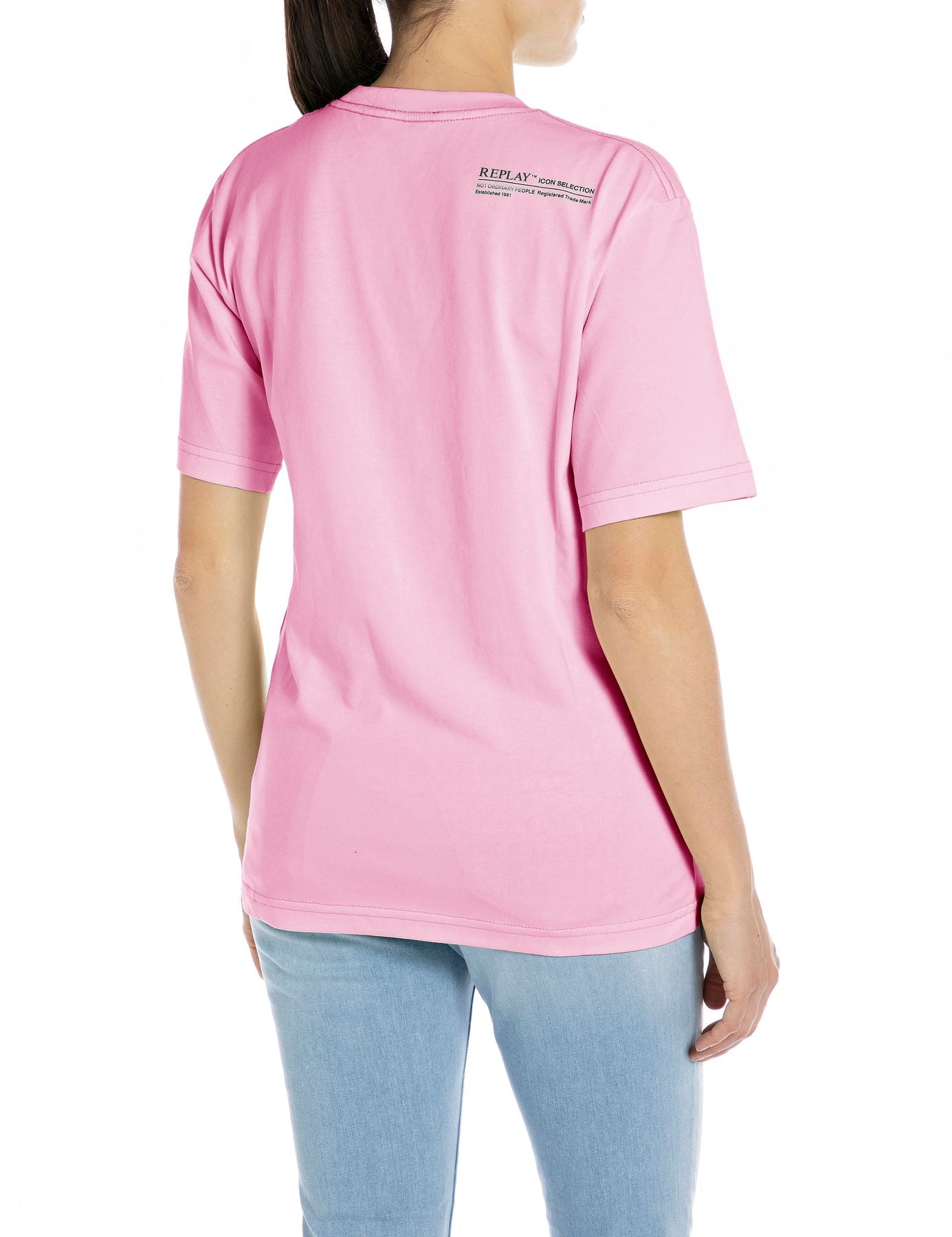 W3698N 23608P Donna REPLAY T-SHIRT