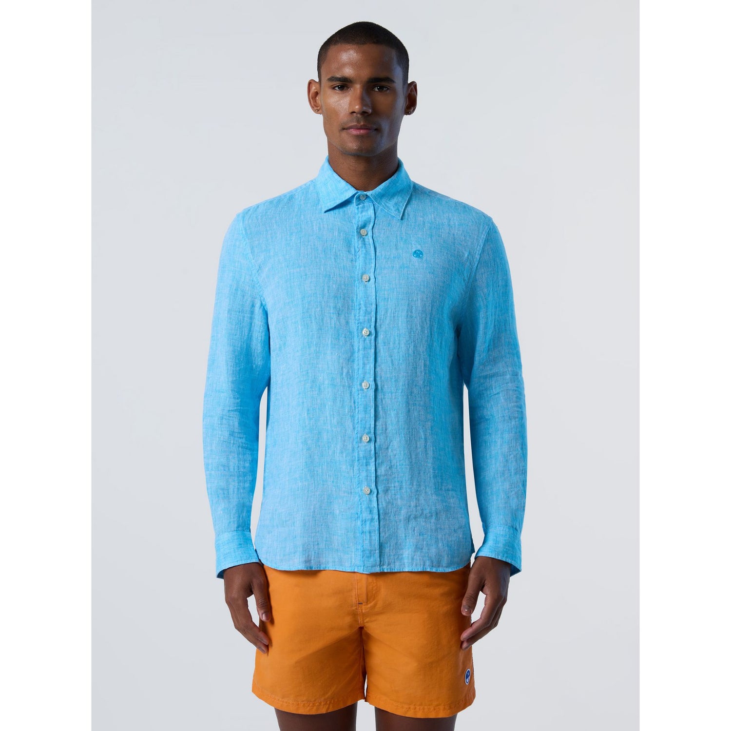 664300 SHIRT LONG SLEEVE APREAD COLLAR Uomo NORTH SAILS