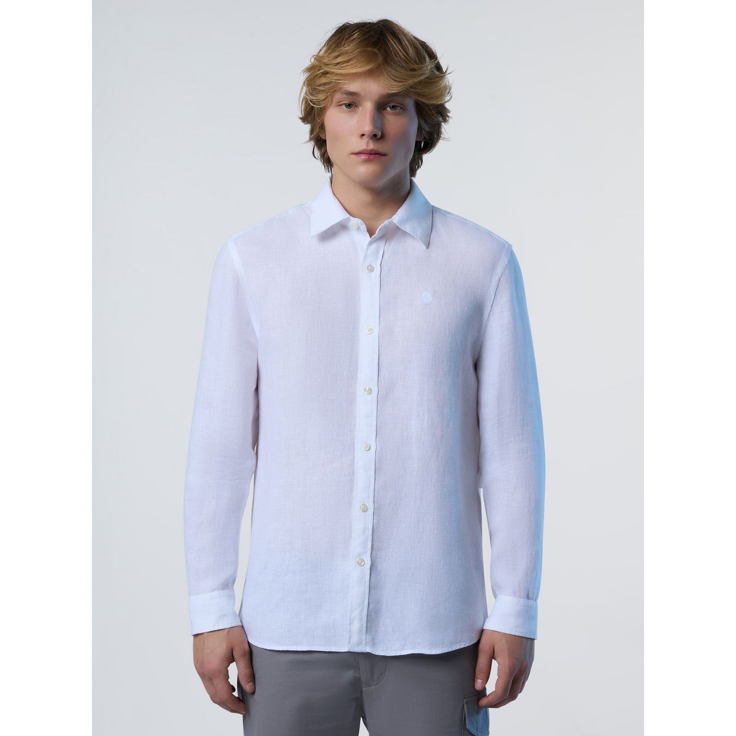 664300 SHIRT LONG SLEEVE APREAD COLLAR Uomo NORTH SAILS