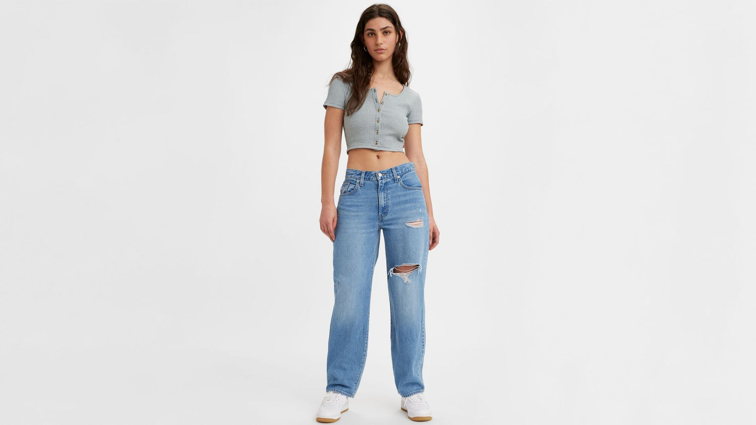 A3494 BAGGY DAD Donna LEVI'S JEANS