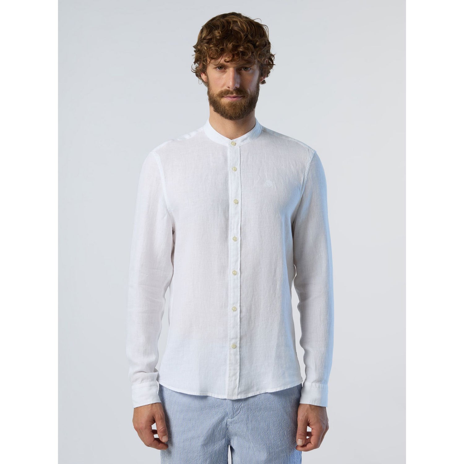 664301 SHIRT LONG SLEEVE MANDARIN COLLAR Uomo NORTH SAILS