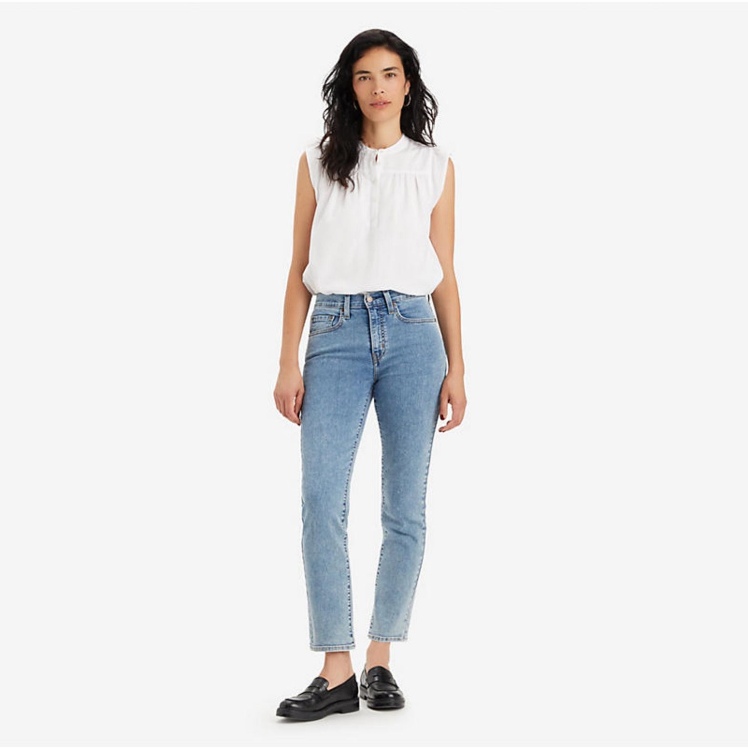 18883 724 HIGH RISE STRAIGHT Donna LEVI'S JEANS