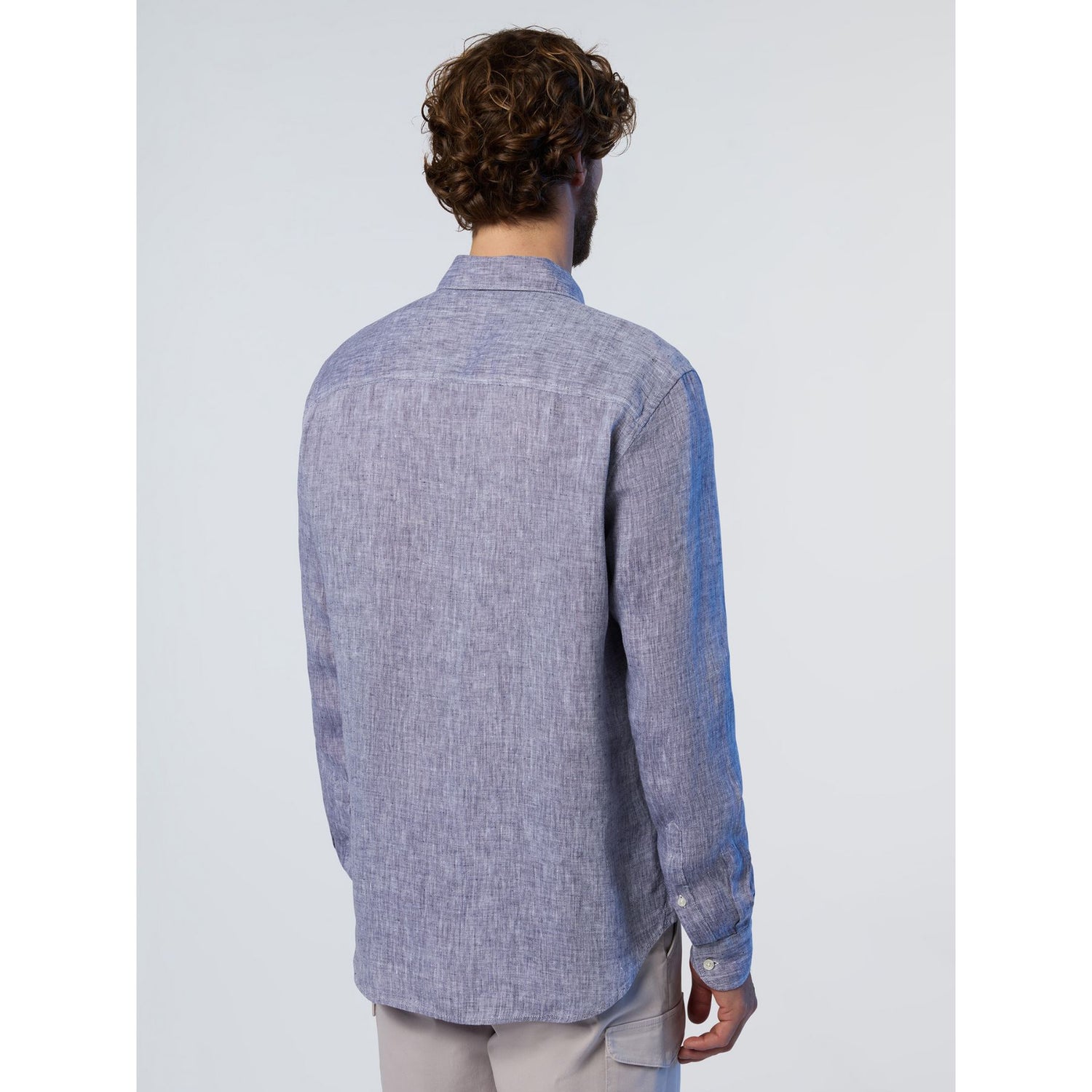 664300 SHIRT LONG SLEEVE APREAD COLLAR Uomo NORTH SAILS