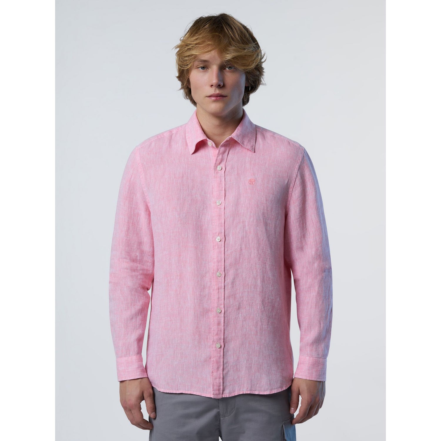 664300 SHIRT LONG SLEEVE APREAD COLLAR Uomo NORTH SAILS